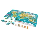 Puzzle 2 en 1 -La Vuelta al Mundo- Hape