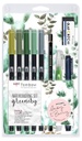 Set Acuarela Watercoloring -Greenery- Tombow