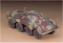 Carro 1:72 -Sd.Kfz.234/1 8‐RAD Schwere Panzerspähwagen- Hasegawa