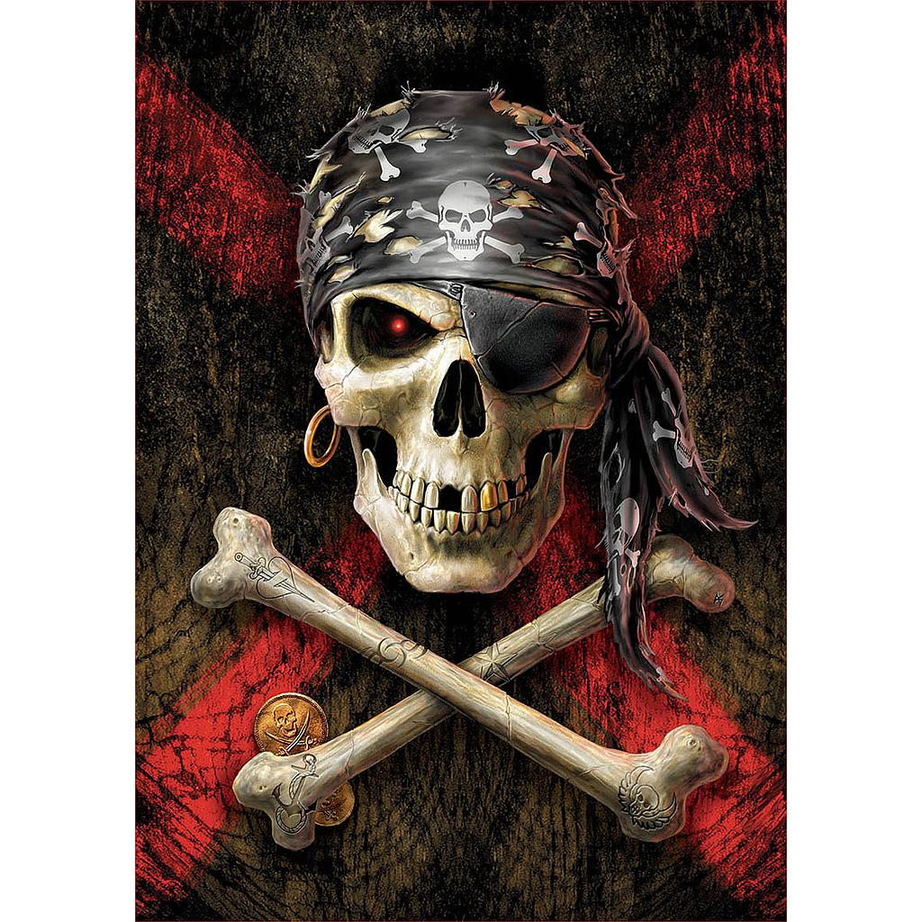 Puzzle 500 piezas -Calavera Pirata- Educa