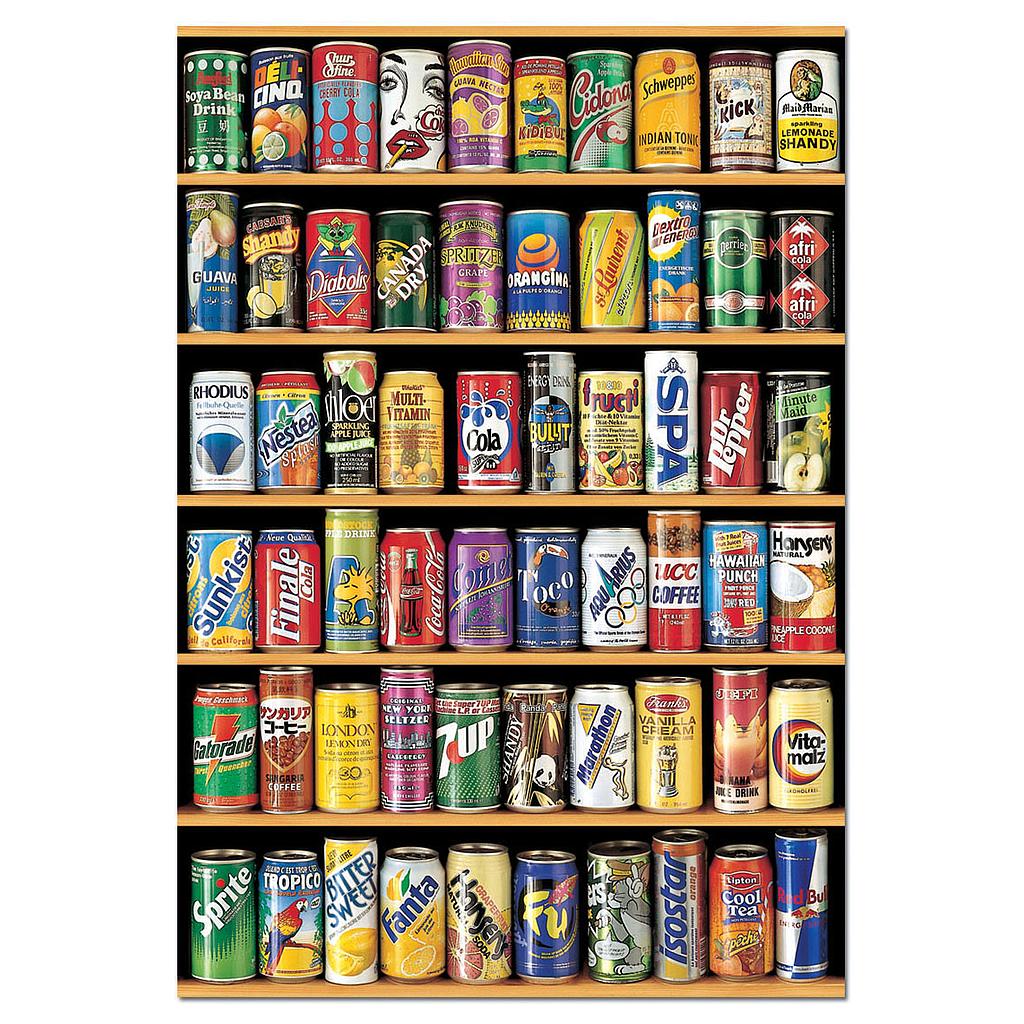 Puzzle 1500 piezas -Latas- Educa