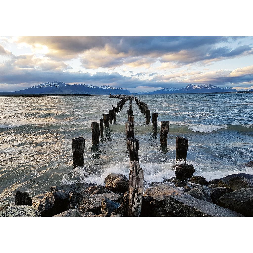 Puzzle 1000 piezas -Puerto Natales, Chile- Ravensburger