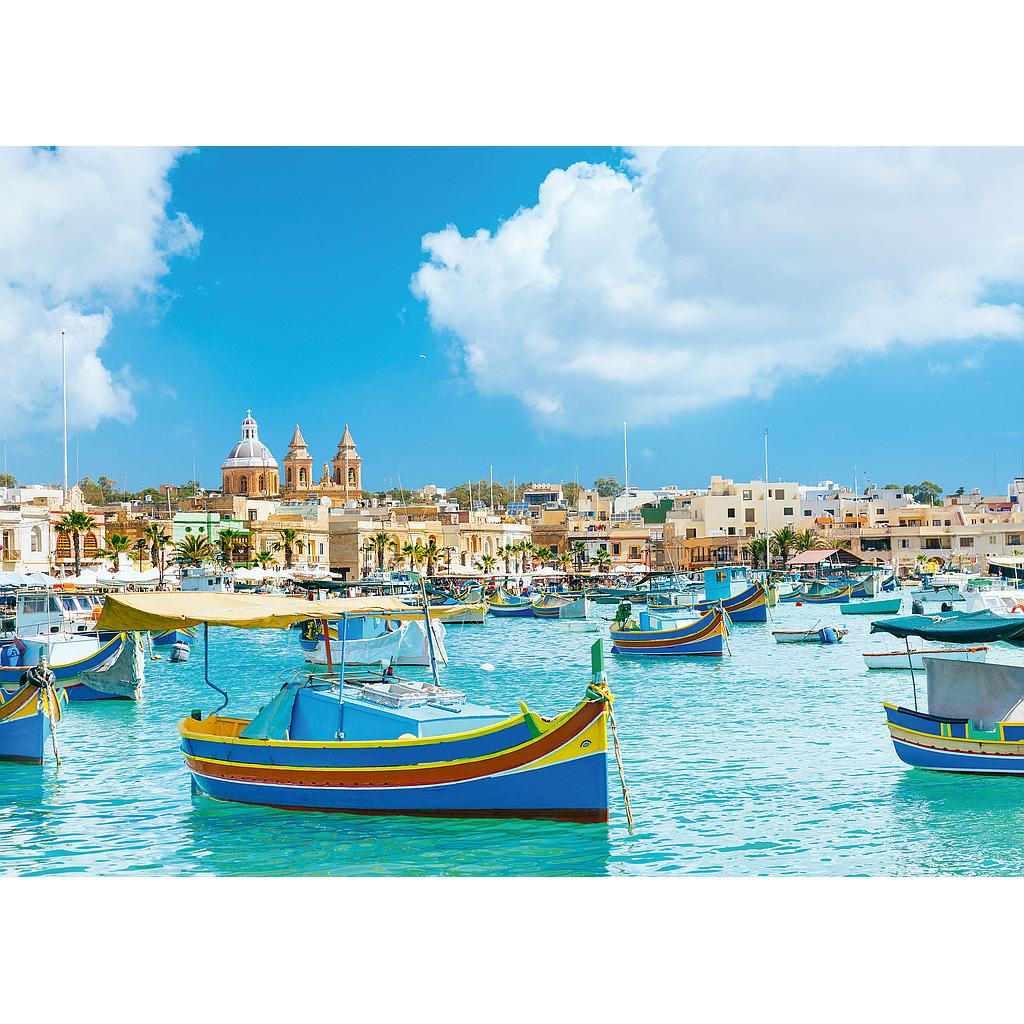 Puzzle 1000 piezas -Mediterranean Malta- Ravensburger