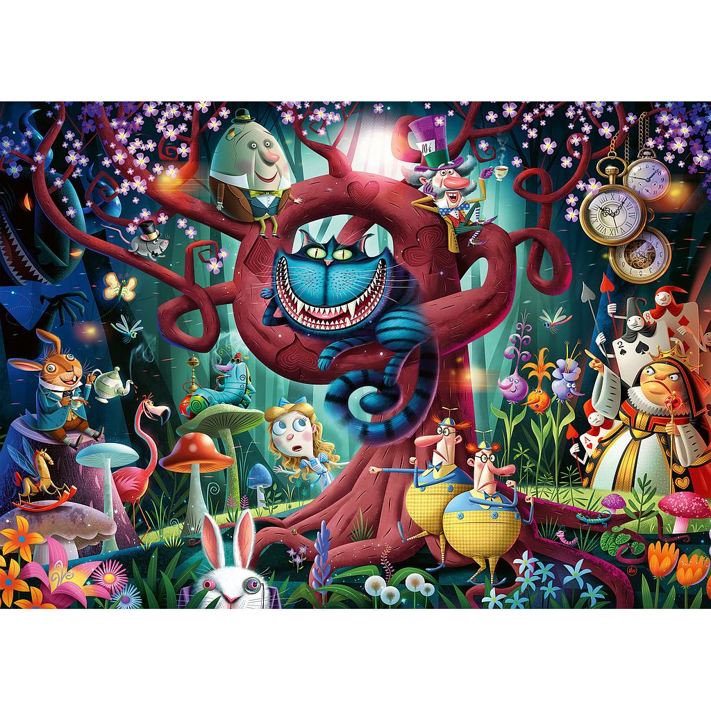 Puzzle 1000 piezas -Todos Están Locos Aquí- Ravensburger