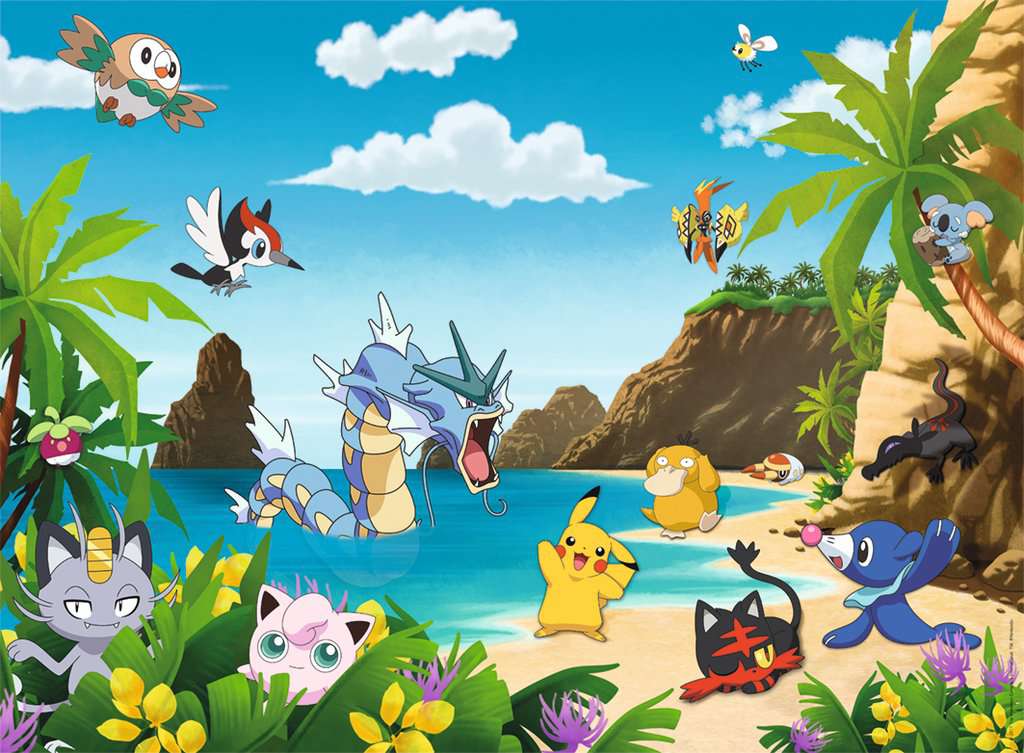 Puzzle 200 piezas XXL -Pokemon- Ravensburger