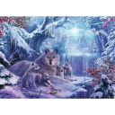 Puzzle 1000 piezas -Invierno de Lobos- Ravensburger