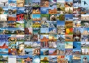 Puzzle 1000 piezas -Los 99 Lugares Más Bellos de USA y Canadá- Ravensburger