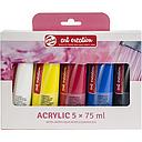 Set 5 Tubos 75 ml. Acrílico Art Creation Talens