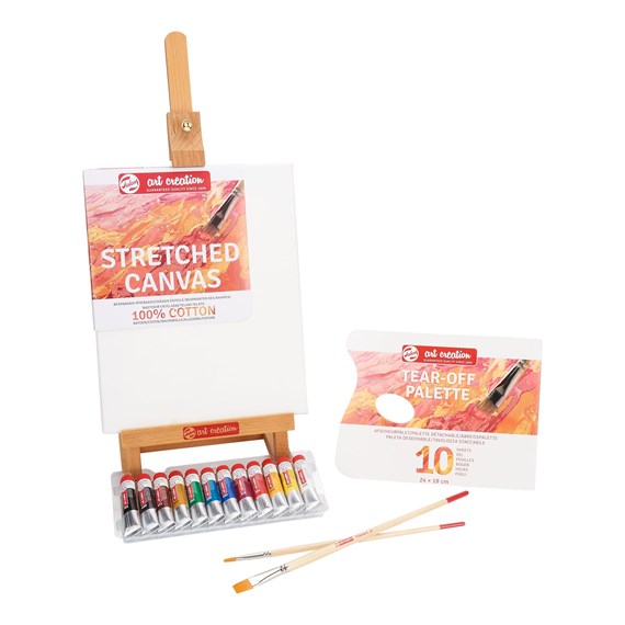 Set Oleo Combi 24 Tubos 12 ml. + Accesorios Art Creation Talens