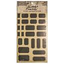Etiquetas Metálicas Adhesivas (25 pzs.) Tim Holtz