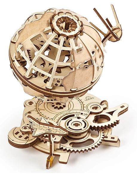 Modelo Globo Terráqueo -Globus- Madera Ugears