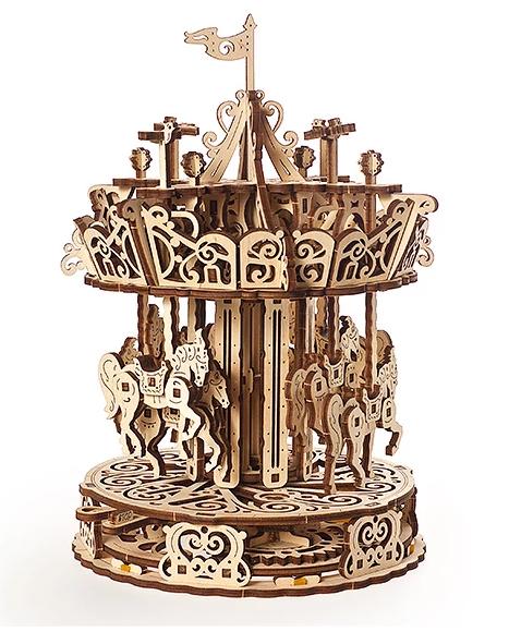 Modelo -Carrousel- Madera Ugears