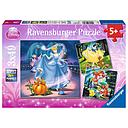 Puzzle 3 x 49 piezas -Princesas Disney- Ravensburger