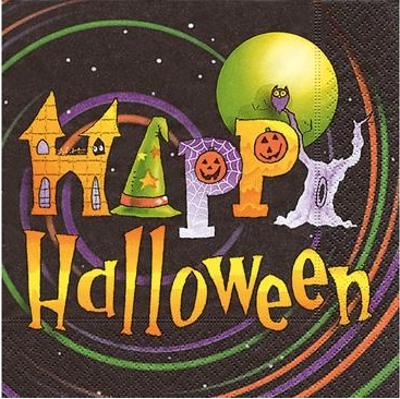 Servilleta 33 x 33 cm. -Happy Halloween- Paper+Design