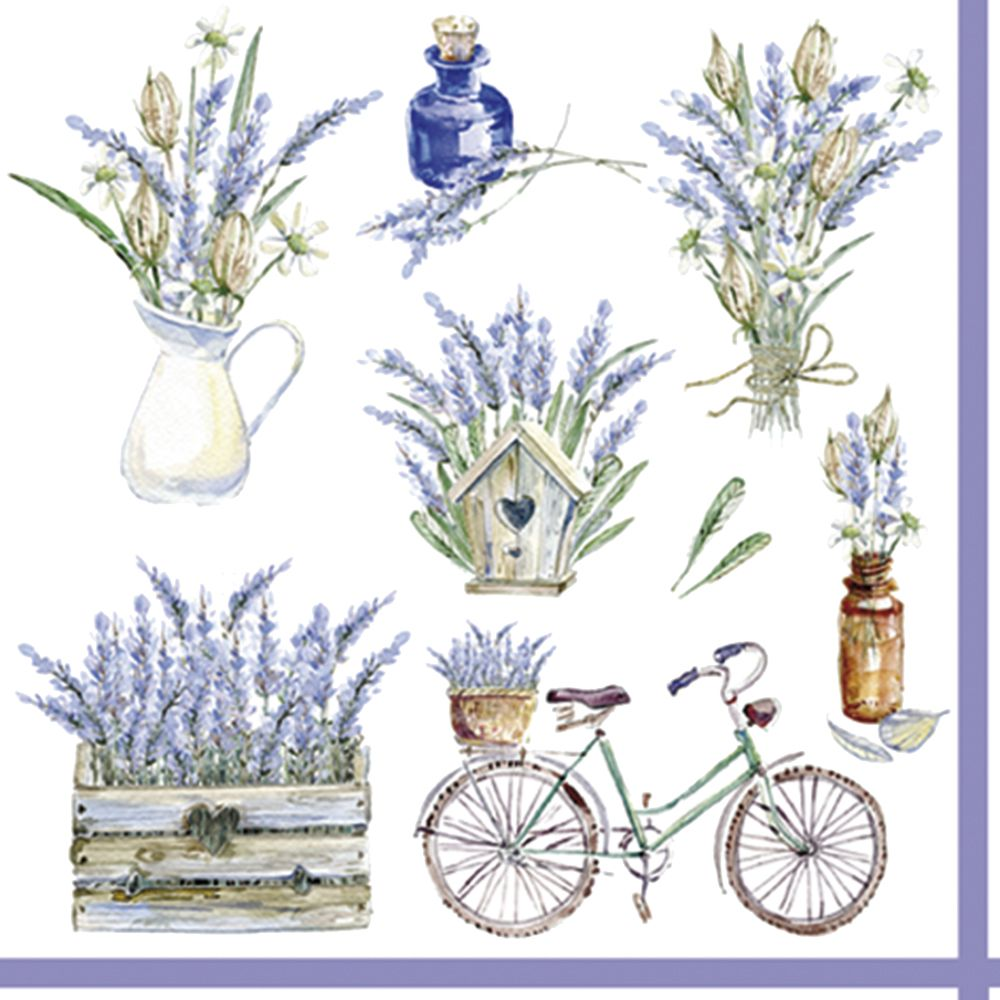 Servilleta 33 x 33 cm. -Rustic Provence-