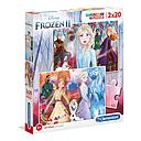 Puzzles 2 x 20 piezas -Frozen 2- Clementoni