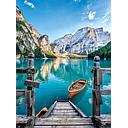 Puzzle 500 piezas -Braies Lake- Clementoni