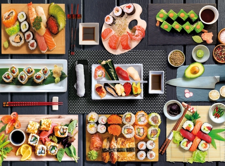 Puzzle 500 piezas -Sushi- Clementoni