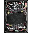 Puzzle 1000 piezas -Black Board: Think Outside the Box- Clementoni