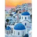 Puzzle 1000 piezas -Santorini- Clementoni