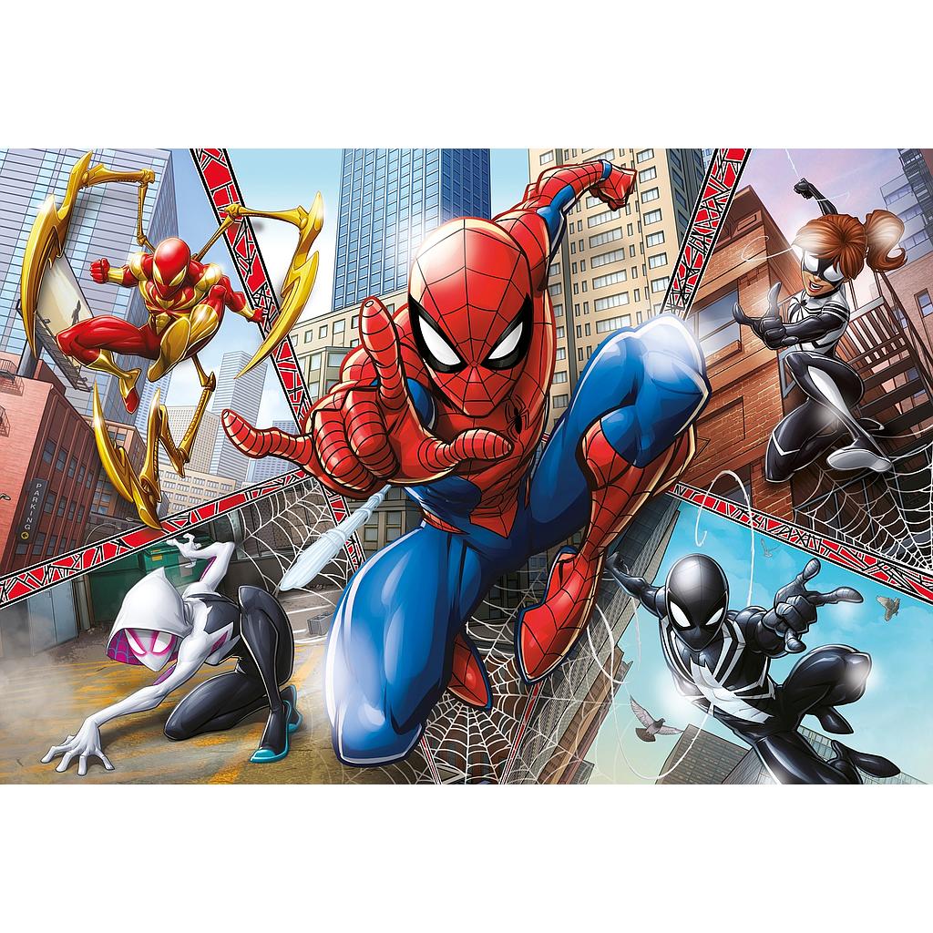 Puzzle 104 piezas Maxi -Spiderman- Clementoni