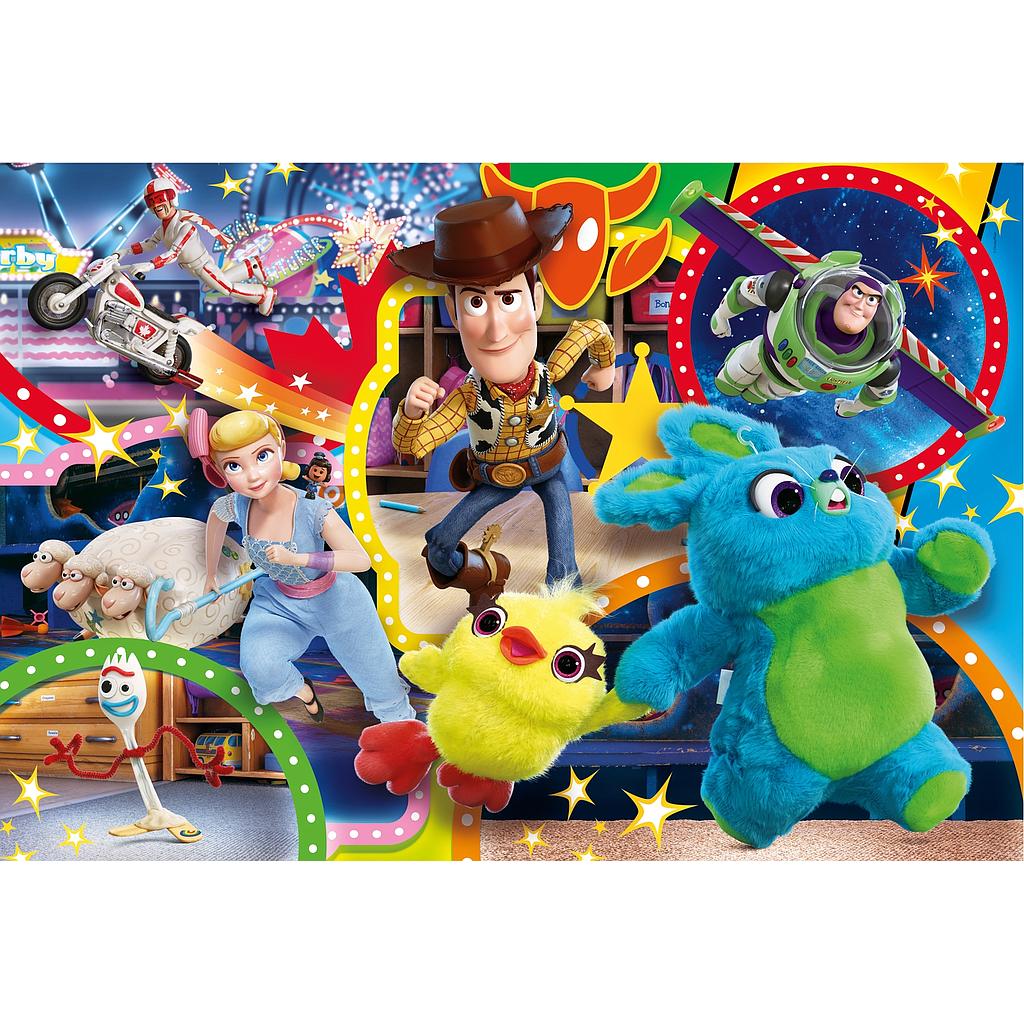 Puzzle 104 piezas Maxi -Toy Story 4- Clementoni