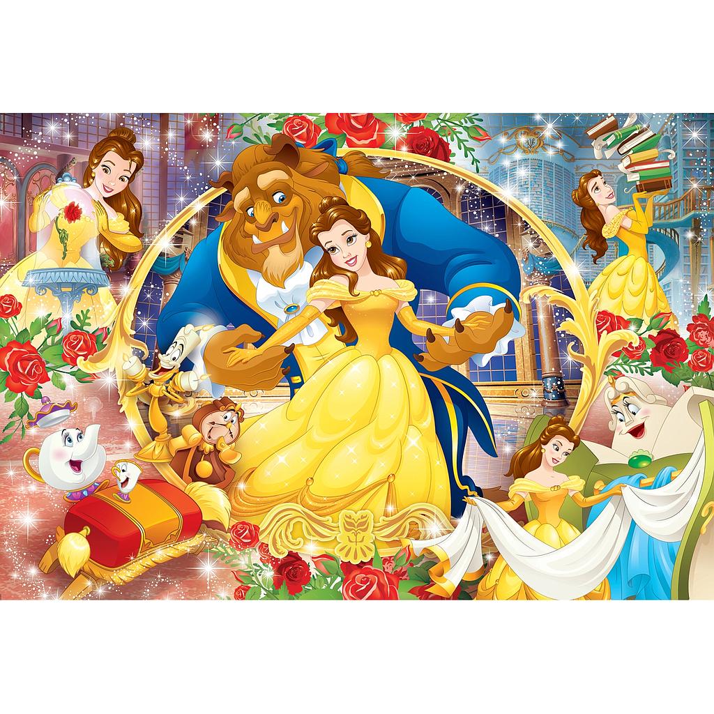 Puzzle 104 piezas Maxi -La Bella y la Bestia- Clementoni