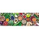 Puzzle 1000 piezas -Panorama: Verduras Saludables- Clementoni