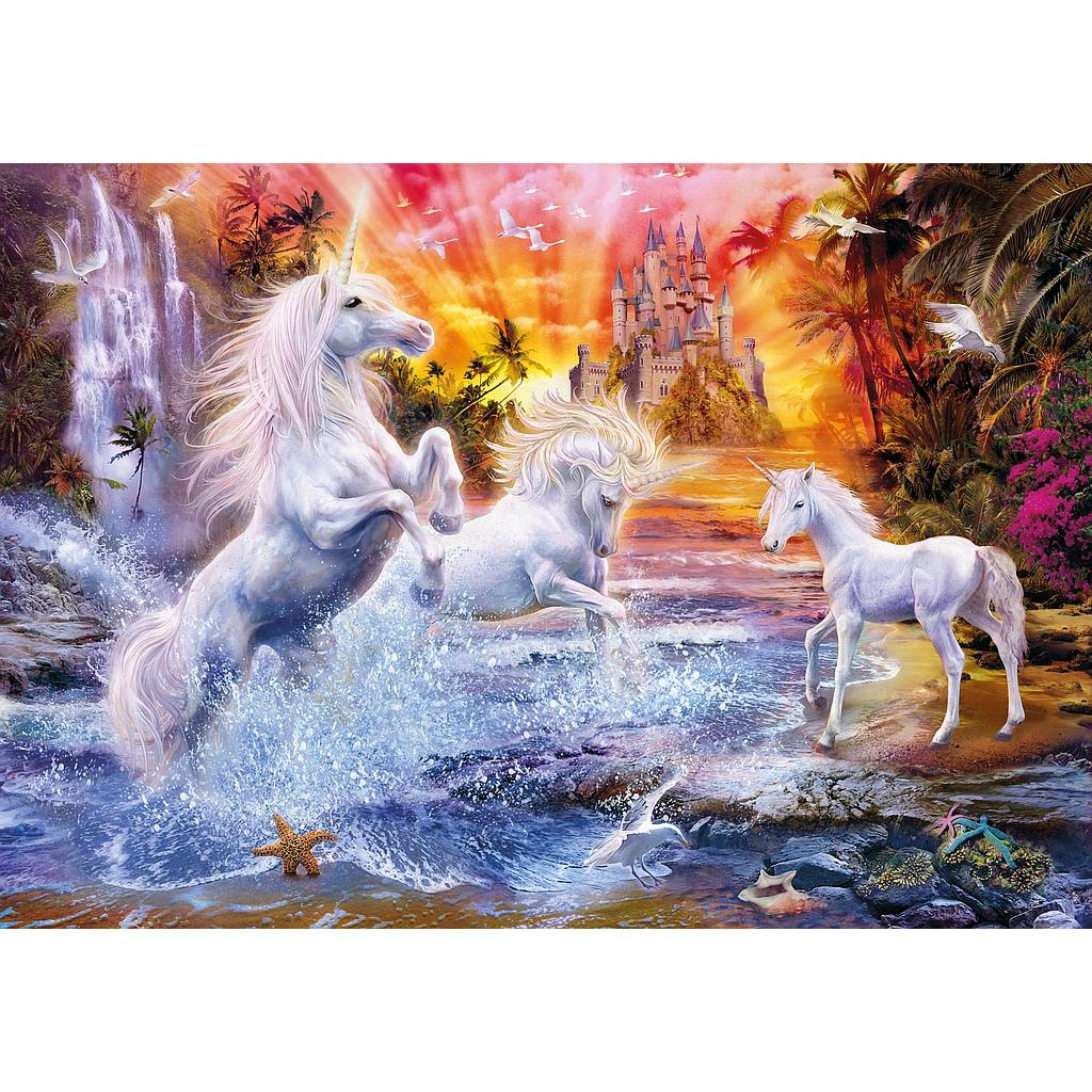 Puzzle 1500 piezas -Unicornios Salvajes- Clementoni