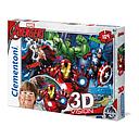 Puzzle 104 piezas Visión 3D -Avengers- Clementoni