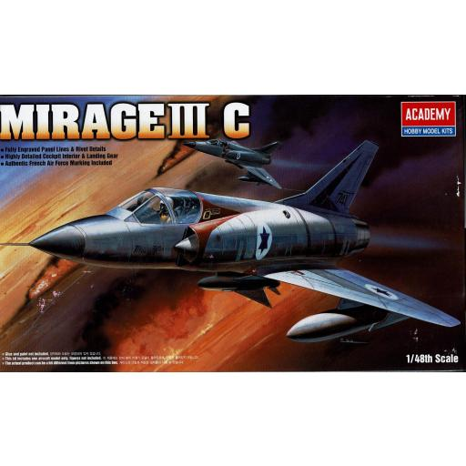 Avión 1/48 Mirage III-C Fighter Academy