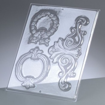 Moldes Ornamentos 3 partes (11 - 20 cm.)