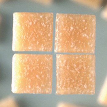 Teselas Mosaico Cristal -Beige- 10 x 10 x 4 mm. 1 Kg. (1500 pzs. Aprox.)