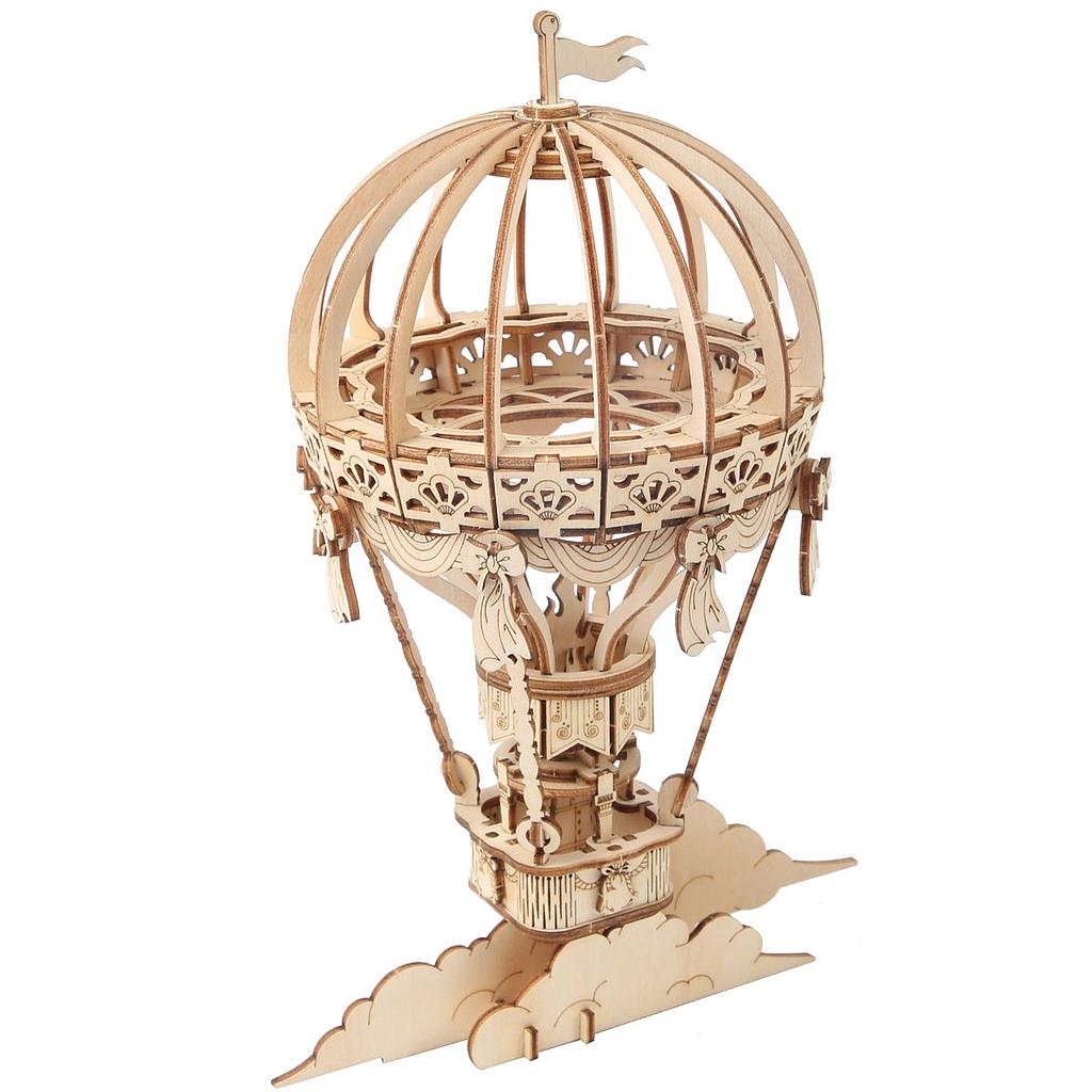 Set Construcción Madera -Globo Aerostático- Rolife Robotime