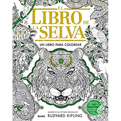 Libro Colorear "Libro de la Selva" Edit. Blume  