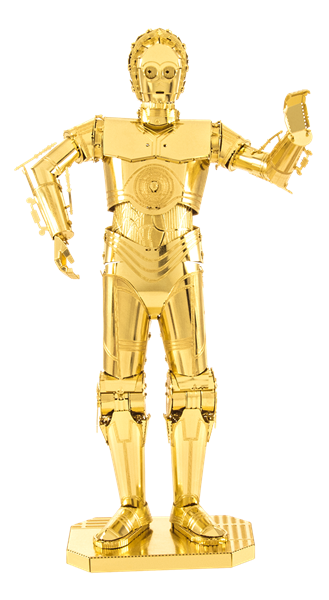 Metal Earth -Star Wars- C3PO Gold