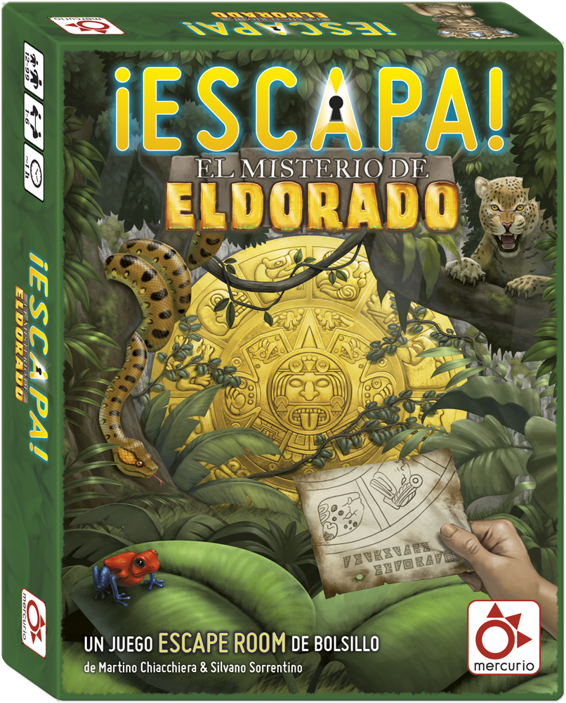 [DV0004] Juego -Escapa: El Misterio de Eldorado - Mercurio