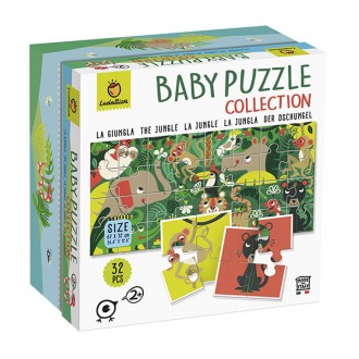 Baby Puzzle 32 piezas -La Jungla- Ludattica