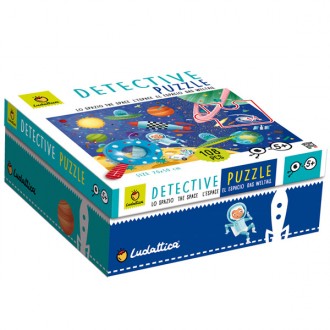 Puzzle Baby Detective 108 pzs. -En el Espacio- Ludattica