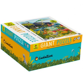 Puzzle Gigante 48 piezas -Dinosaurios- Ludattica