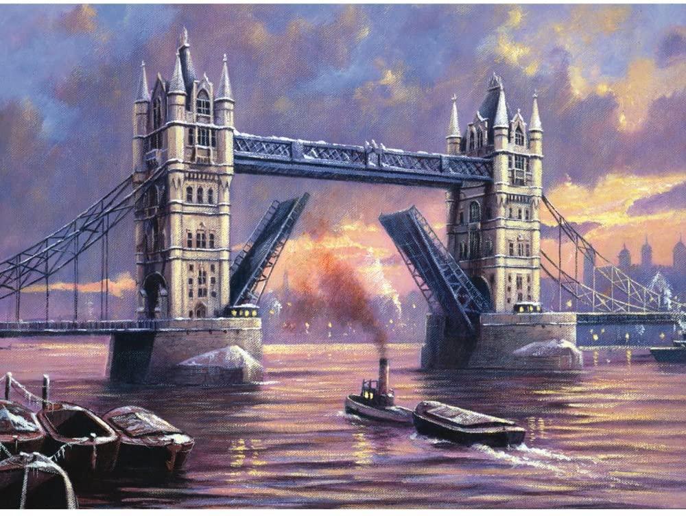 [PAL31] LIQUIDACION Pintar Por Números 32,4 x 40 cm. -Tower Bridge- Royal & Langnickel