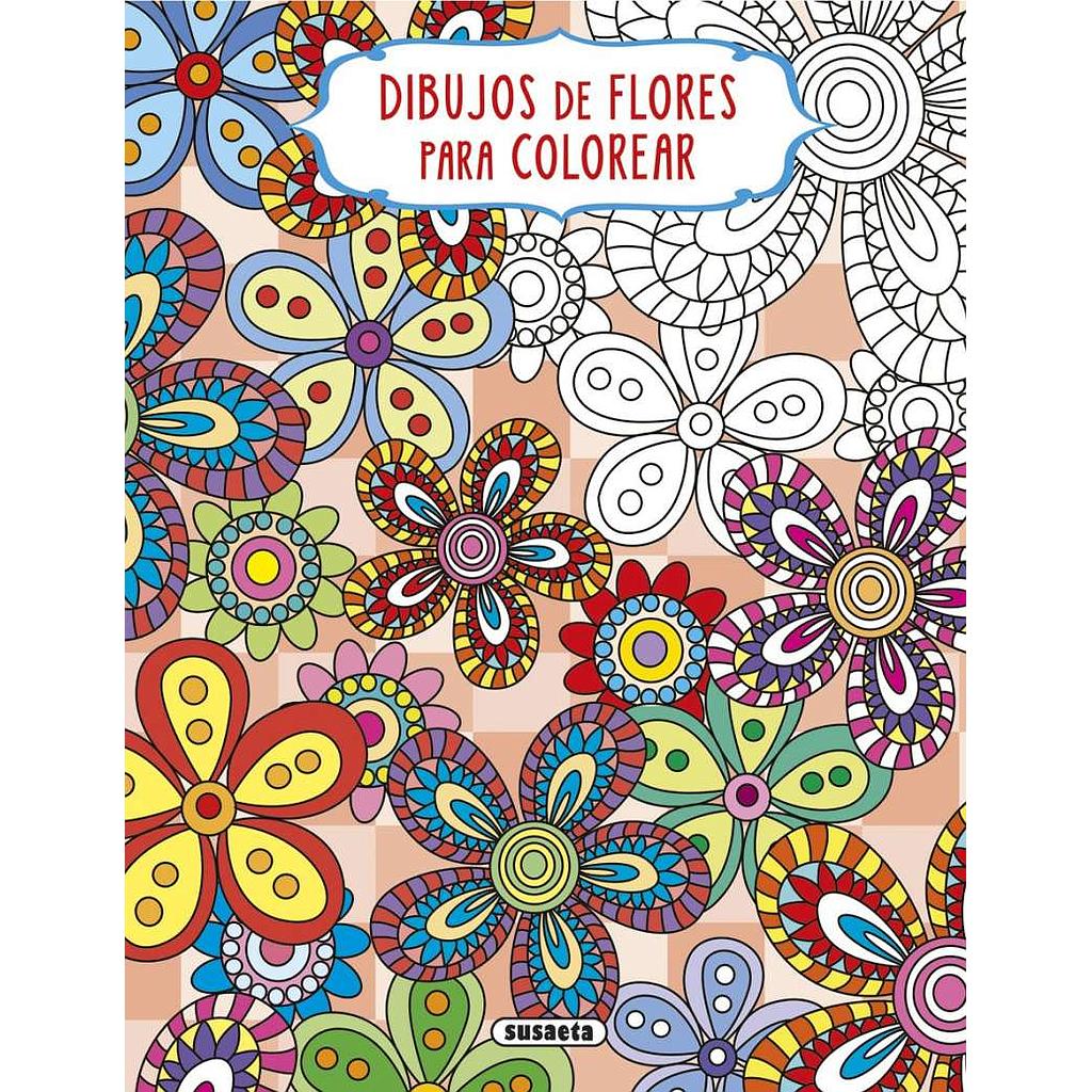 Dibujos de Flores para Colorear- Susaeta Ediciones