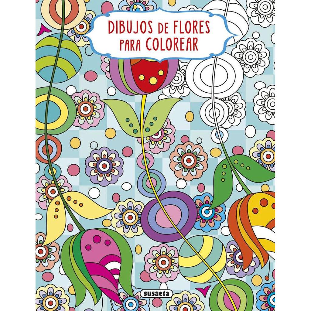 Dibujos de Flores para Colorear- Susaeta Ediciones