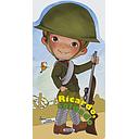 Recortable- Ricardo, Soldado- Susaeta Ediciones