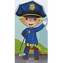 Recortable- Carlos, Policía- Susaeta Ediciones