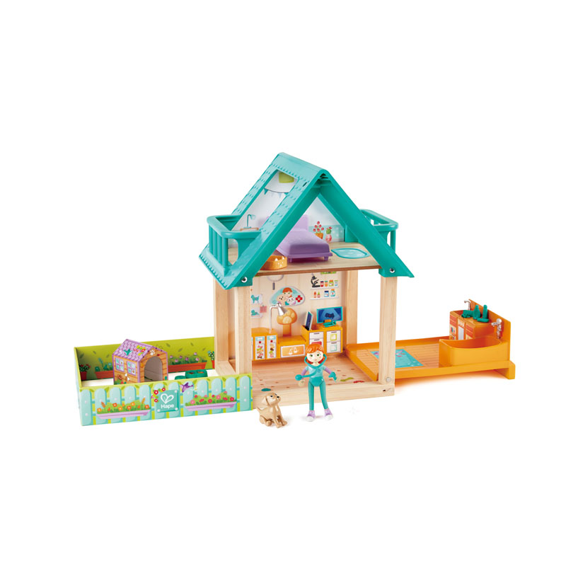 [E3408] Set Casita del Veterinario Hape