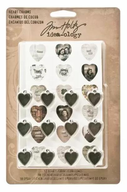 Colgantes Corazón Vintage (12 pzs.) Tim Holtz (copia)