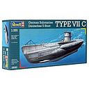 Submarino 1/350 -Germen Submarine- Revell