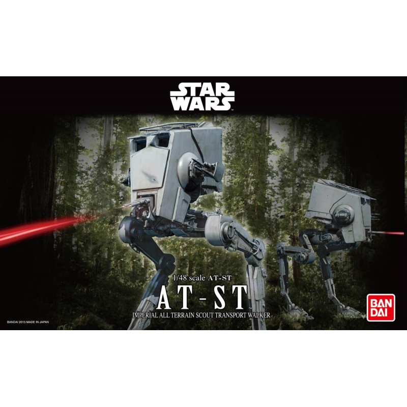 [01202] Set 1:48 -AT-ST Level 5- Star Wars Bandai - Revell