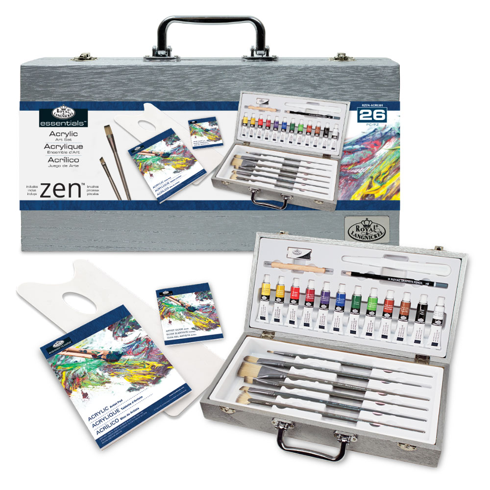 [PJL10] Acrylic Art Set -Zen- 26 piezas - Royal & Langnickel